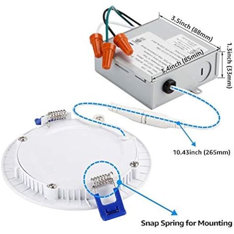 junction box for led driver|led ceiling light junction box.